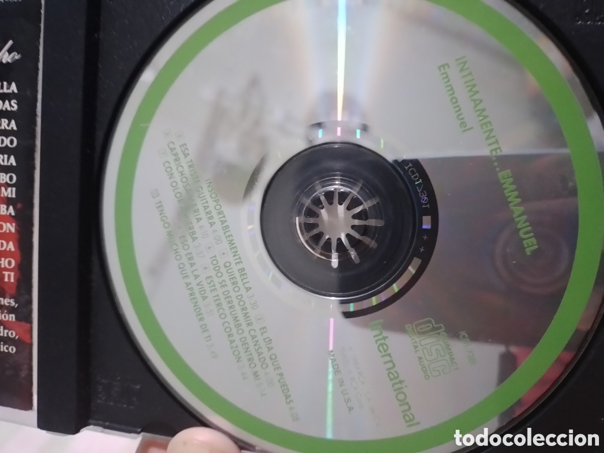 CDs de m&uacute;sica: Emmanuel CD &Iacute;ntimamente - Foto 4