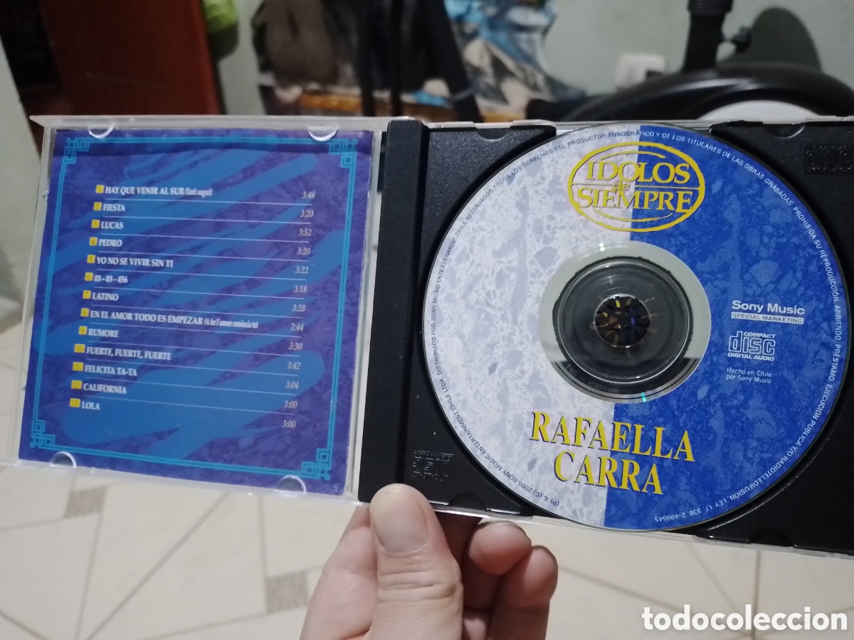 CDs de m&uacute;sica: Raffaella Carr&aacute; CD &Iacute;dolos de siempre - Foto 3