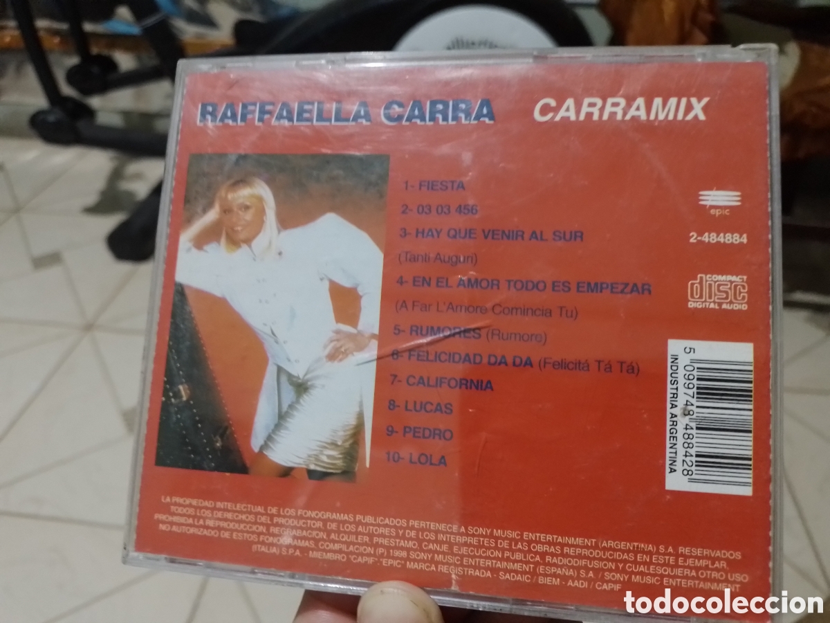 CDs de m&uacute;sica: Raffaella Carr&aacute; CD Carramix - Foto 2