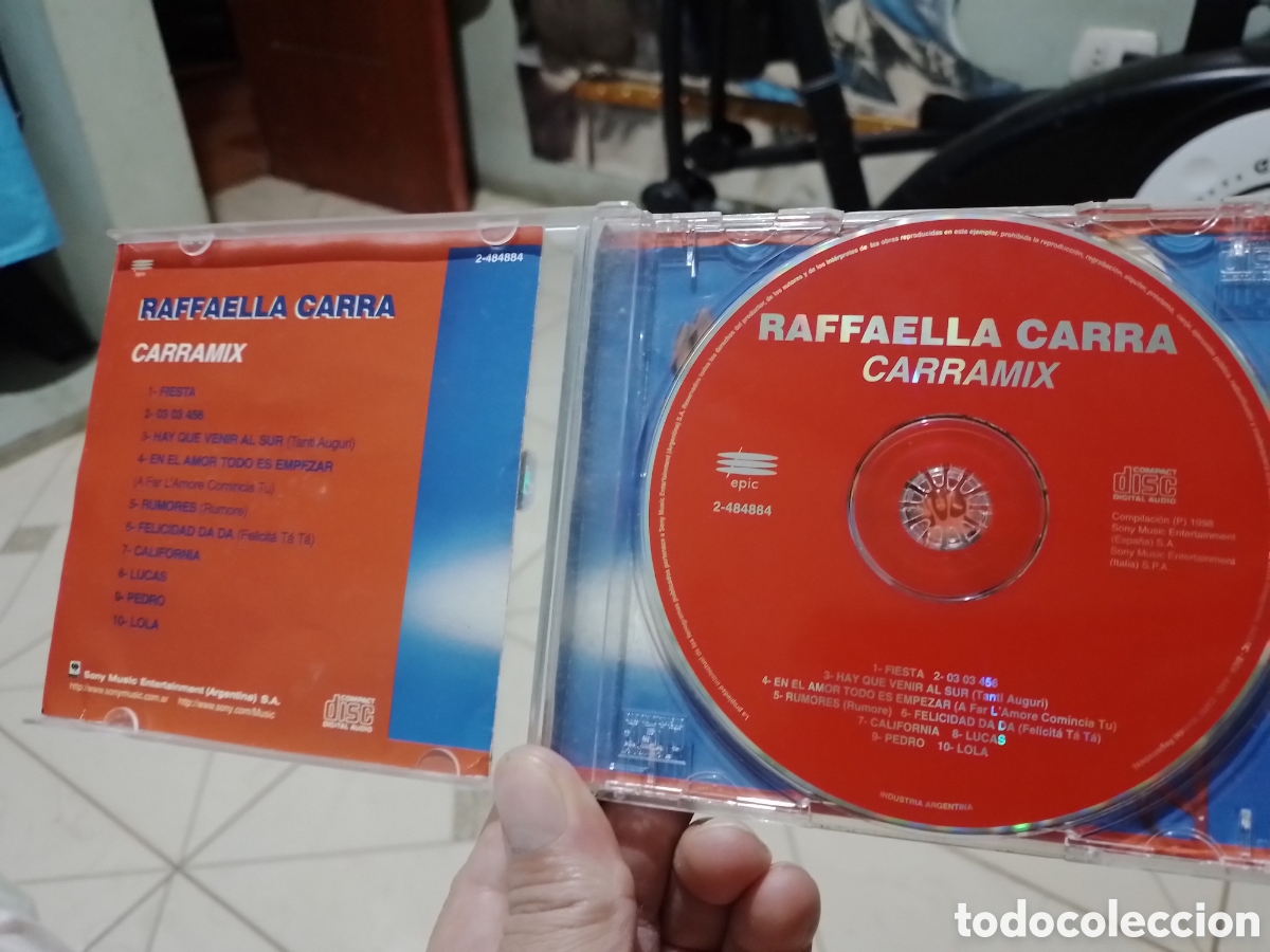CDs de m&uacute;sica: Raffaella Carr&aacute; CD Carramix - Foto 3