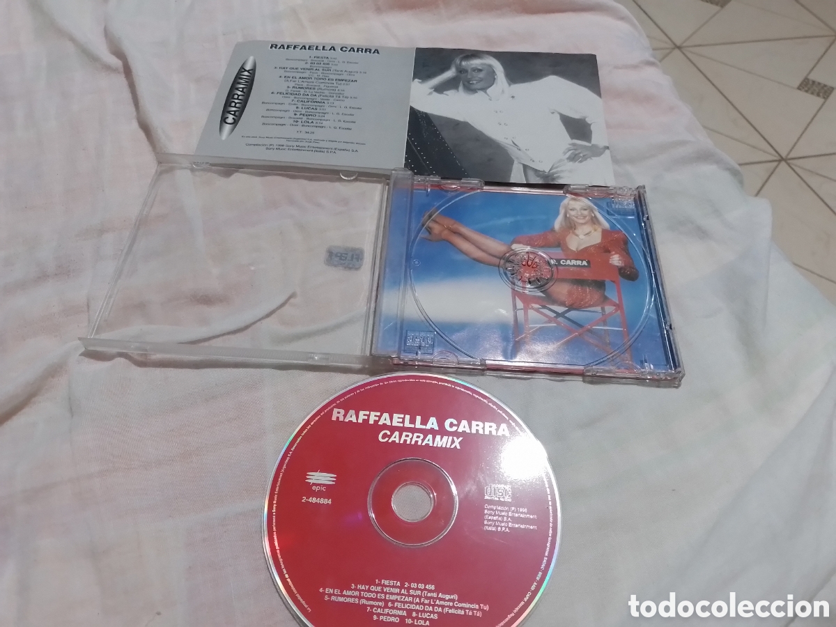 CDs de m&uacute;sica: Raffaella Carr&aacute; CD Carramix - Foto 4
