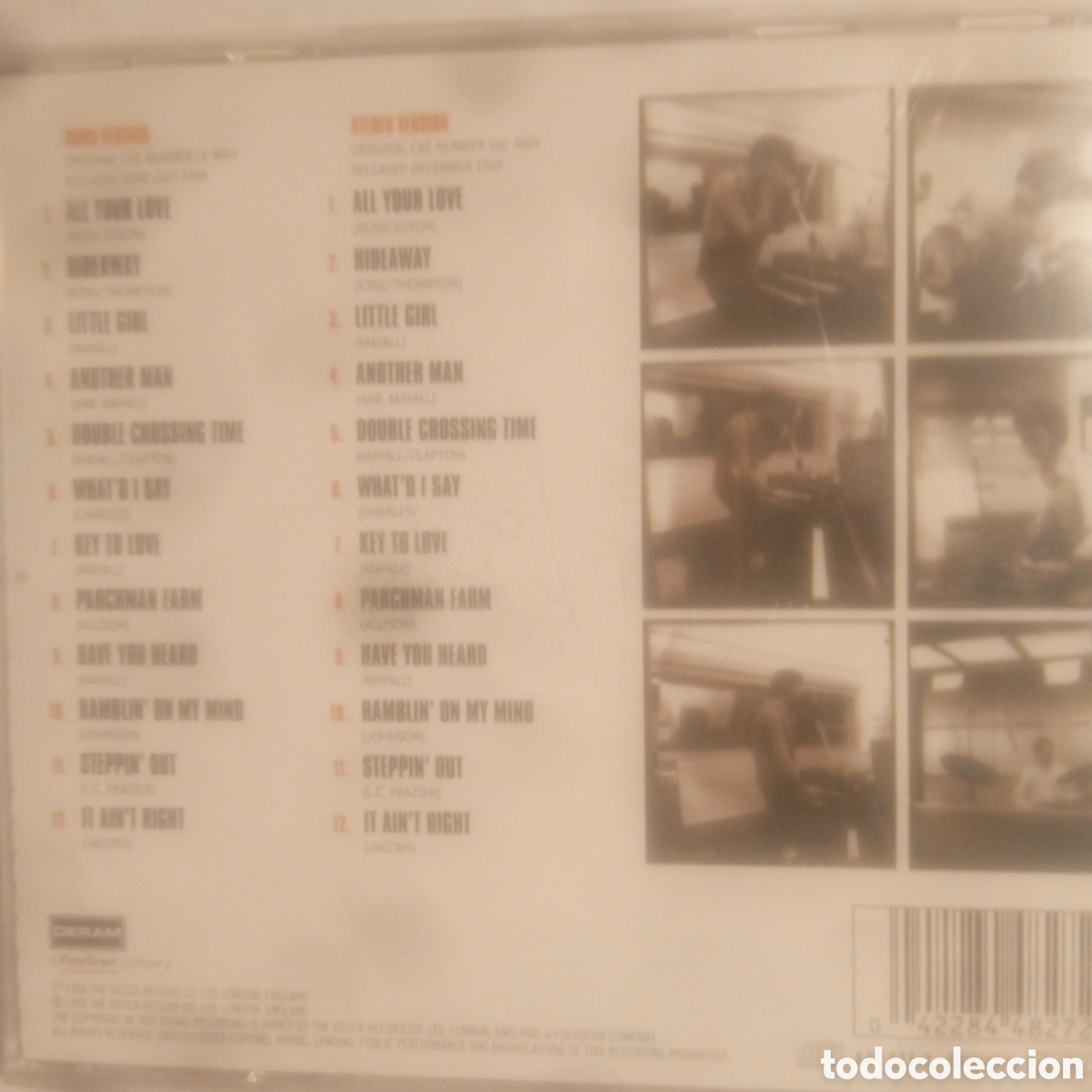 CDs de m&uacute;sica: Blues breakers, John mayall and Eric clapton, - Foto 2