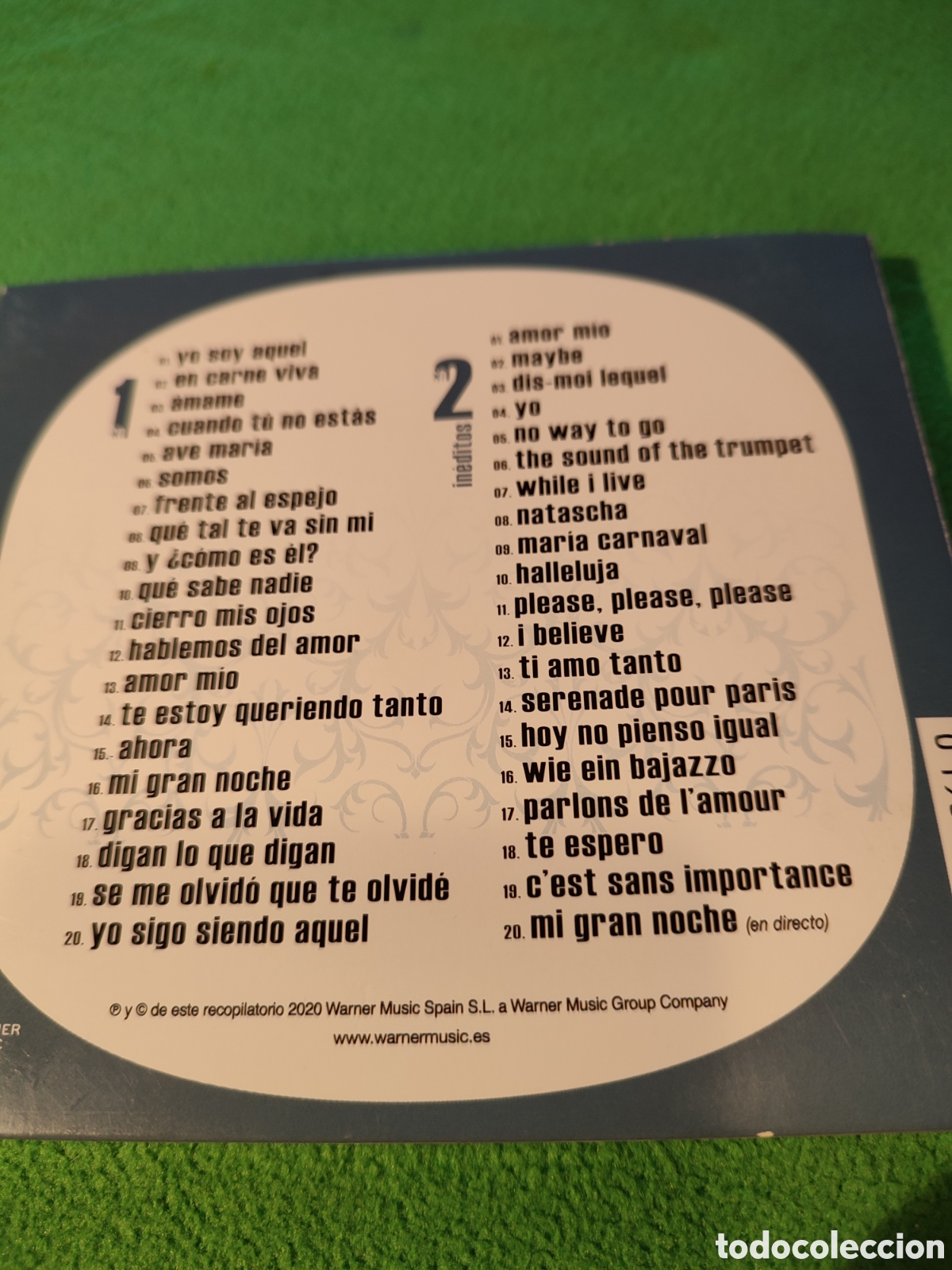 CDs de m&uacute;sica: Raphael - Una vida de canciones 2 CDs - Foto 3