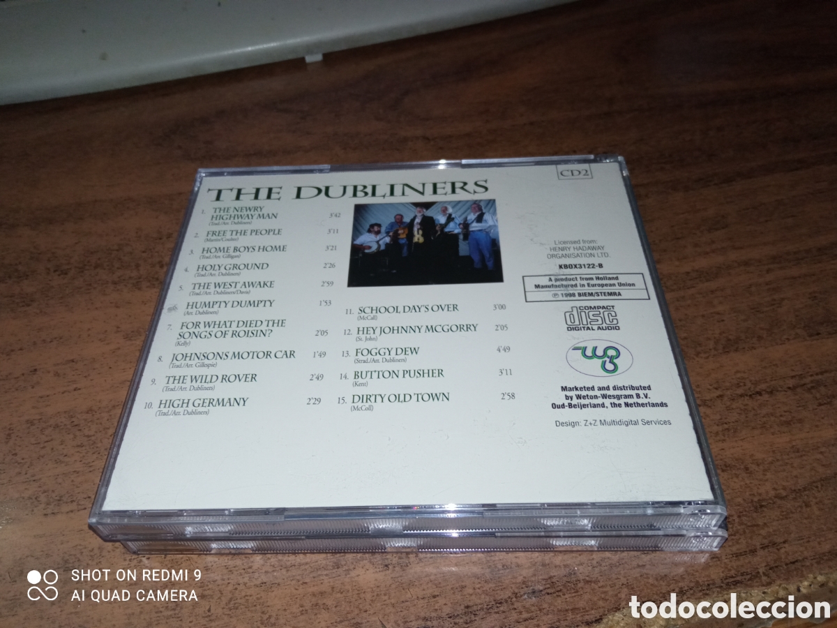 CDs de m&uacute;sica: THE DUBLINERS - THE DUBLINERS (3 CD BOX SET - 1998) - Foto 3