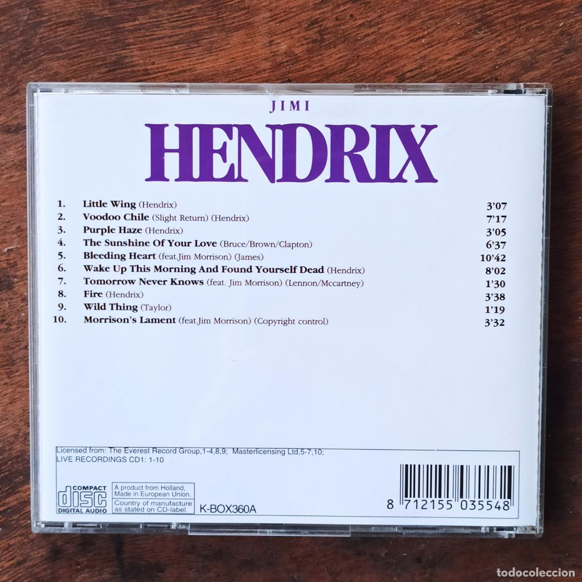 CDs de m&uacute;sica: CD Jimi Hendrix &ndash; CD1 - Foto 2