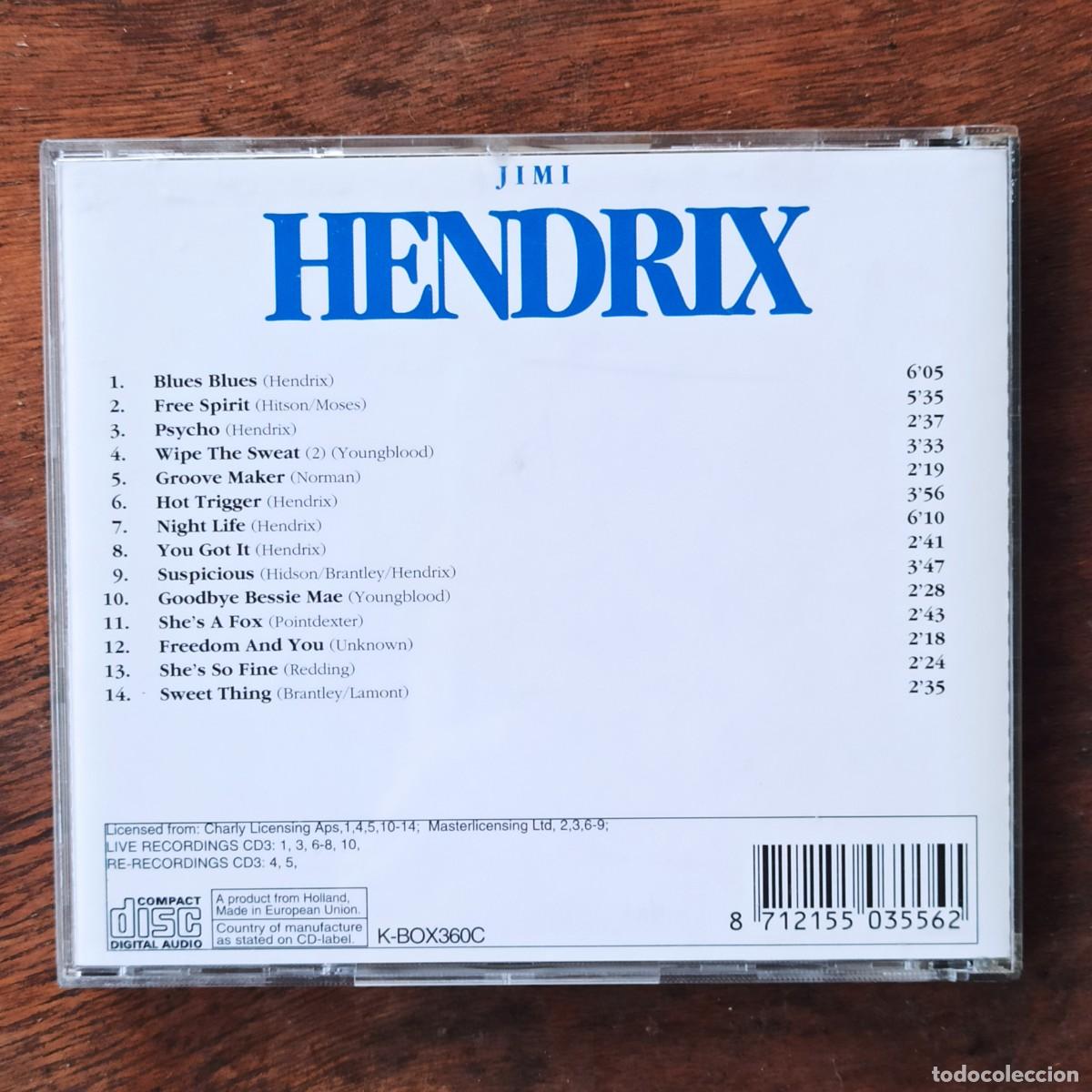 CDs de m&uacute;sica: CD Jimi Hendrix &ndash; CD3 - Foto 2