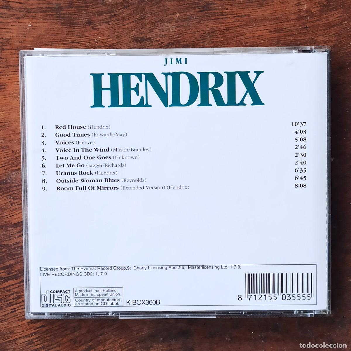 CDs de m&uacute;sica: CD Jimi Hendrix &ndash; CD2 - Foto 2