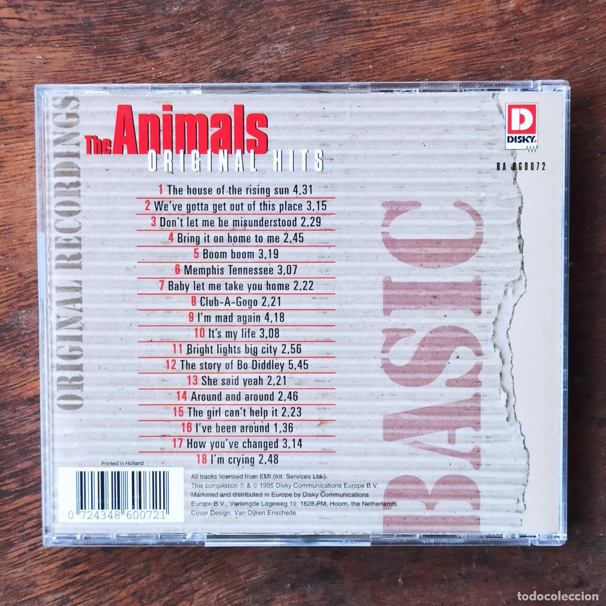 CDs de m&uacute;sica: CD The Animals &ndash; Original Hits - Foto 2