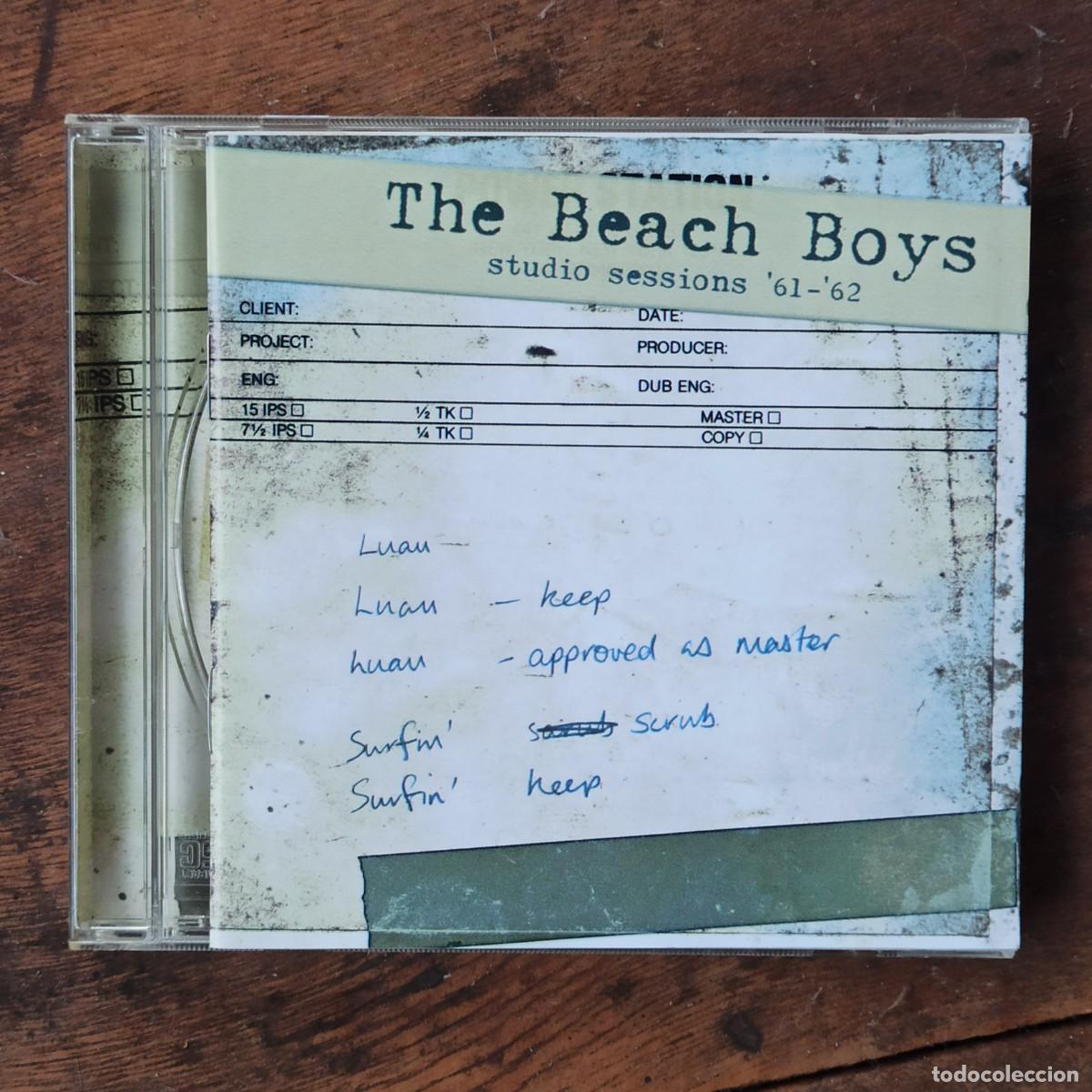 CDs de m&uacute;sica: CD The Beach Boys &ndash; Studio Sessions 61-62 - Foto 1