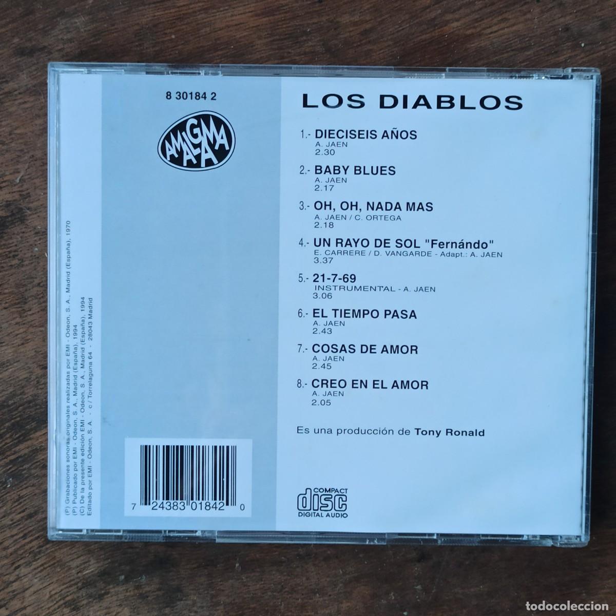 CDs de m&uacute;sica: CD Los Diablos - Foto 2