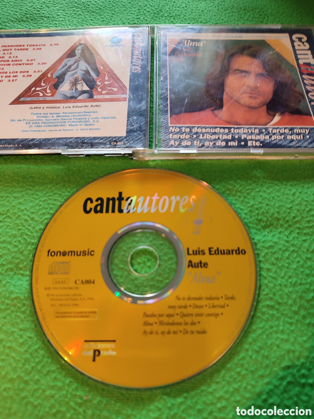 CDs de m&uacute;sica: Luis Eduardo Aute - Alma - Foto 2