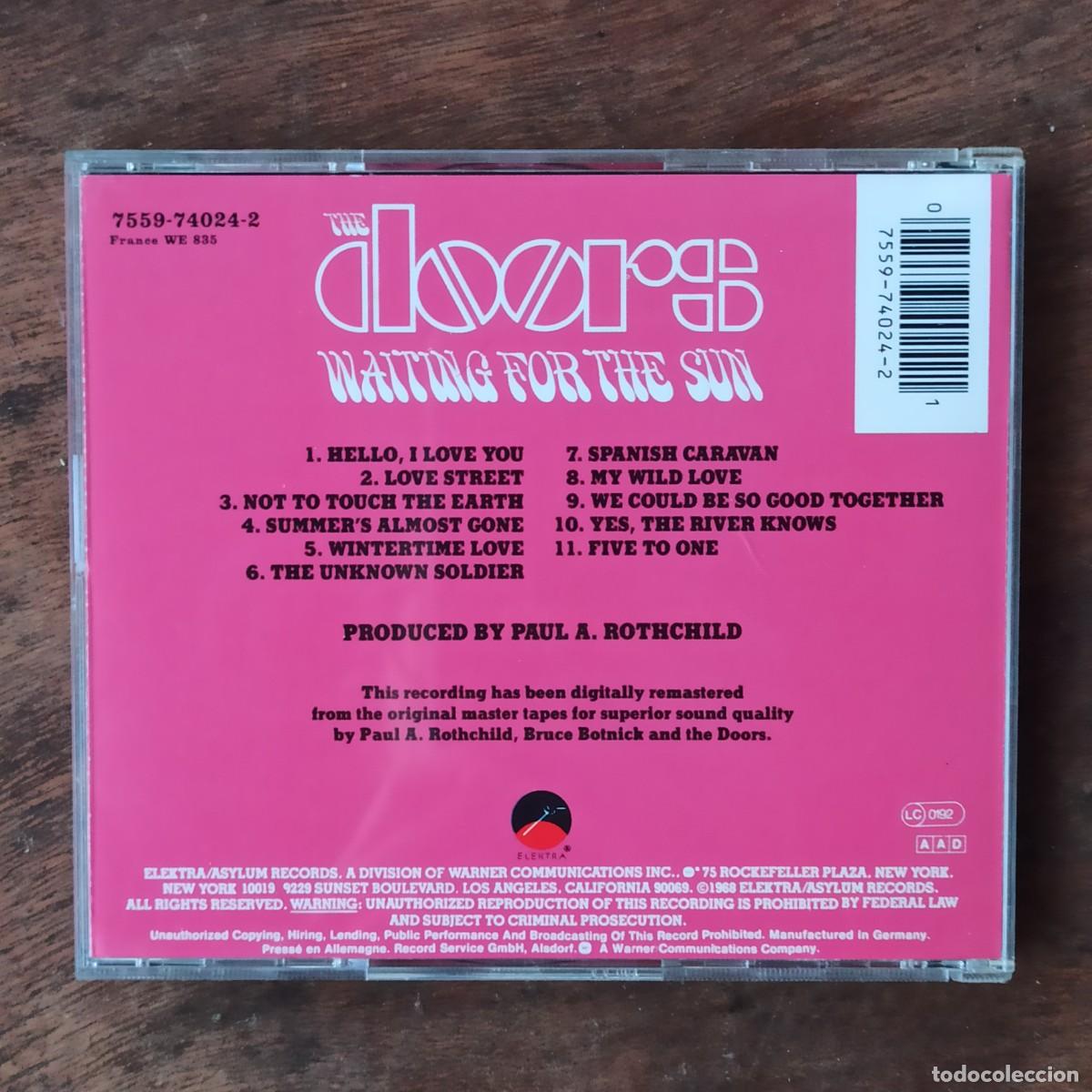 CDs de m&uacute;sica: CD The Doors &ndash; Waiting For The Sun - Foto 2