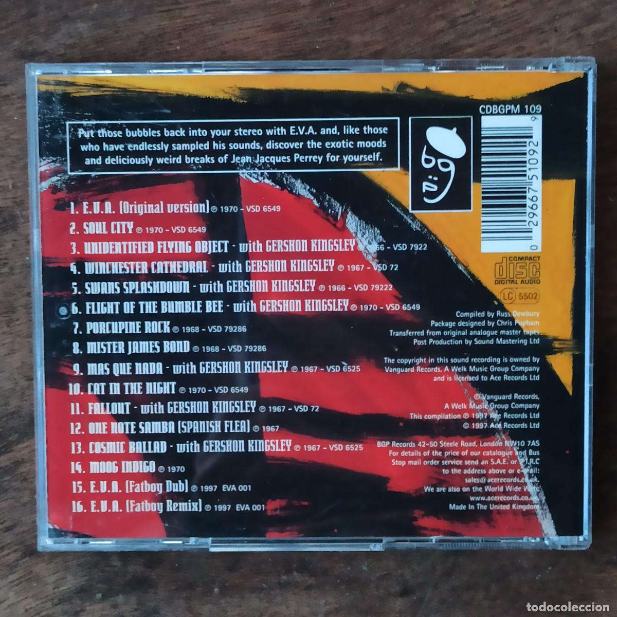 CDs de m&uacute;sica: CD Jean Jacques Perrey &ndash; E.V.A. - The Best Of - Foto 2