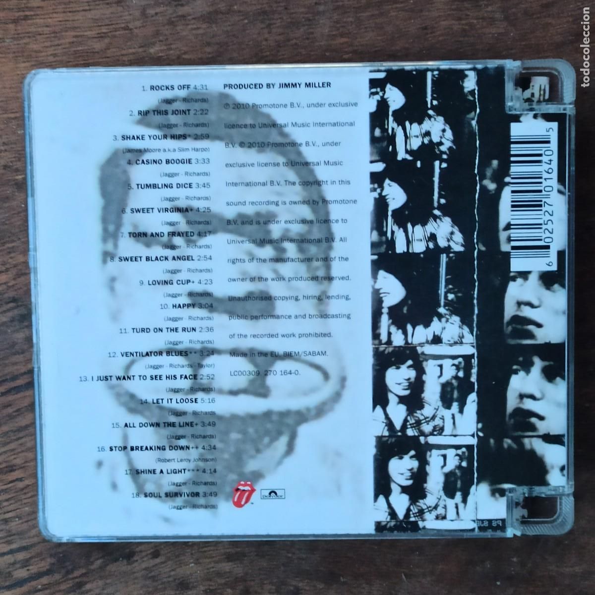 CDs de m&uacute;sica: CD The rolling stones - Exile On Main St. - Foto 2
