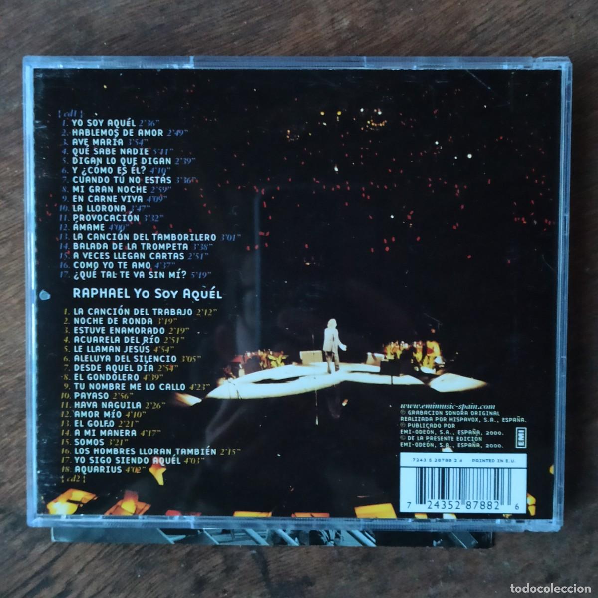 CDs de m&uacute;sica: CD Raphael &ndash; Yo Soy Aqu&eacute;l - Foto 2