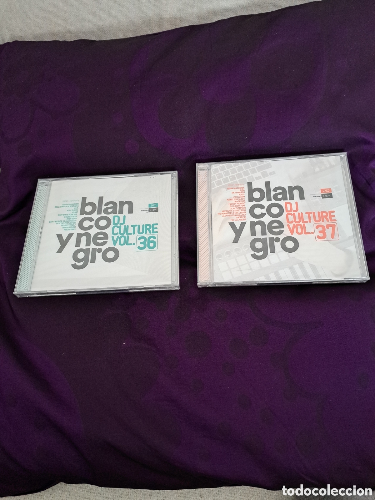 CDs de m&uacute;sica: 2 cd blanco y negro vol 36 y 37 - Foto 1