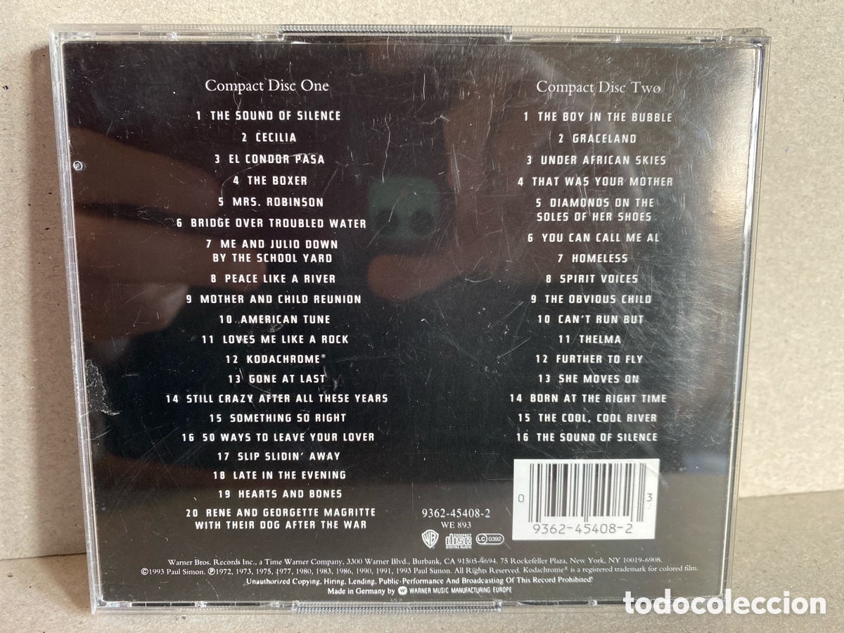 CDs de m&uacute;sica: Paul Simon - The Paul Simon Anthology (2xCD, Comp) - Foto 3