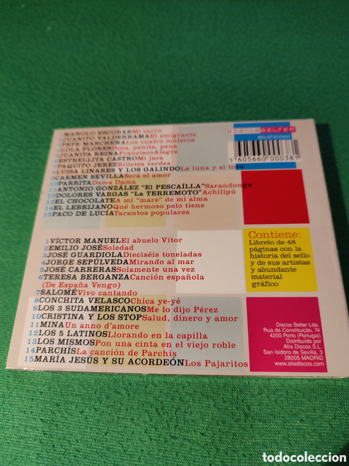 CDs de m&uacute;sica: Los n&uacute;meros 1 de discos Belter 2Cds - Foto 3
