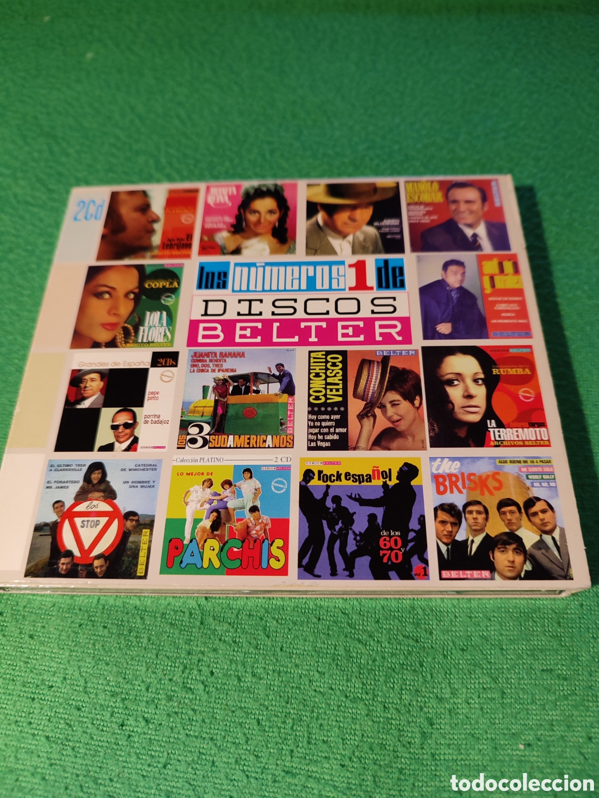 CDs de m&uacute;sica: Los n&uacute;meros 1 de discos Belter 2Cds - Foto 1