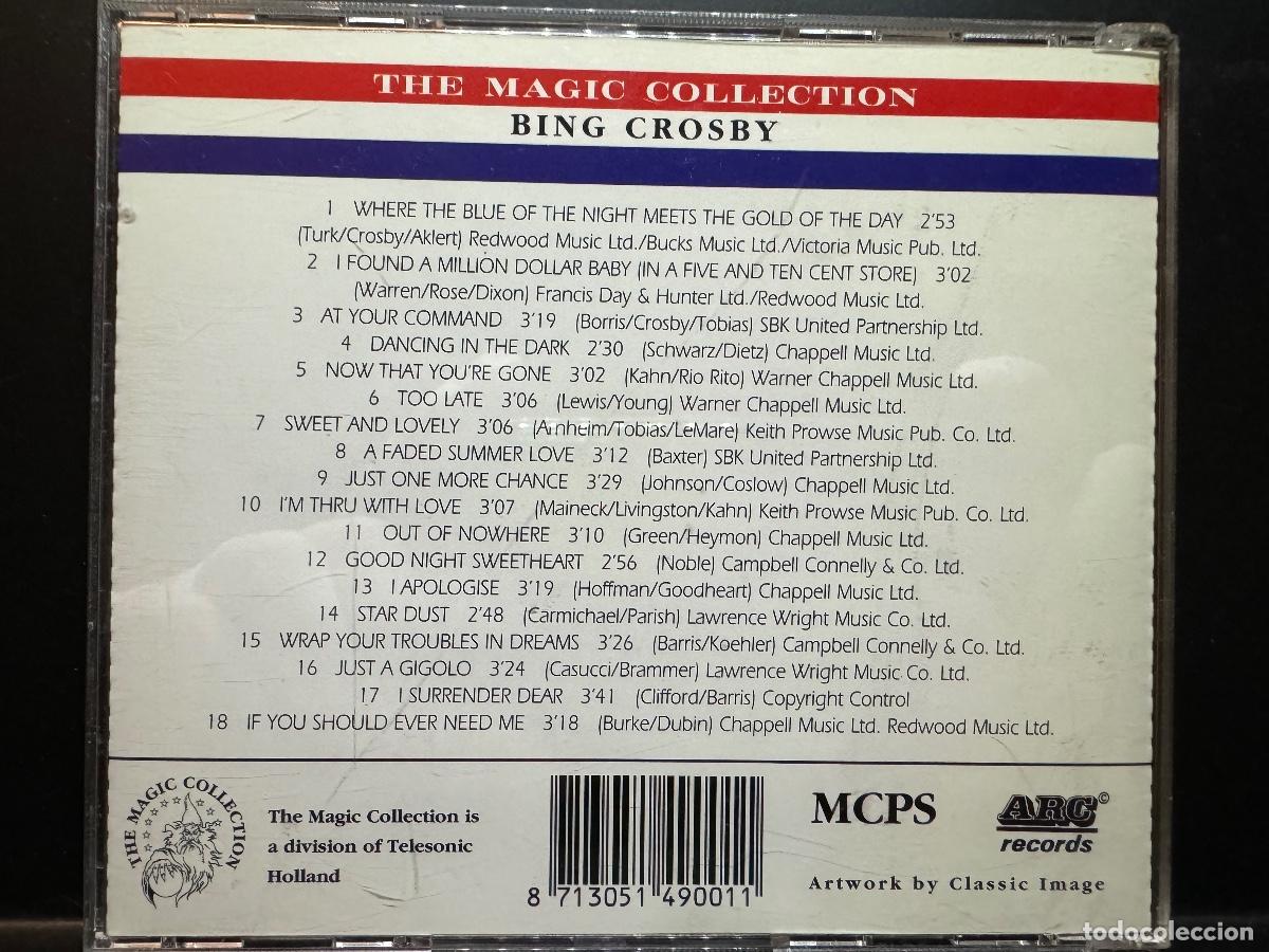 CDs de m&uacute;sica: Bing Crosby ● The Magic Collection ● [CD] Compilation - Foto 4