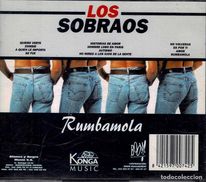 CDs de m&uacute;sica: Los Sobraos - Rumbamola. CD - Foto 2