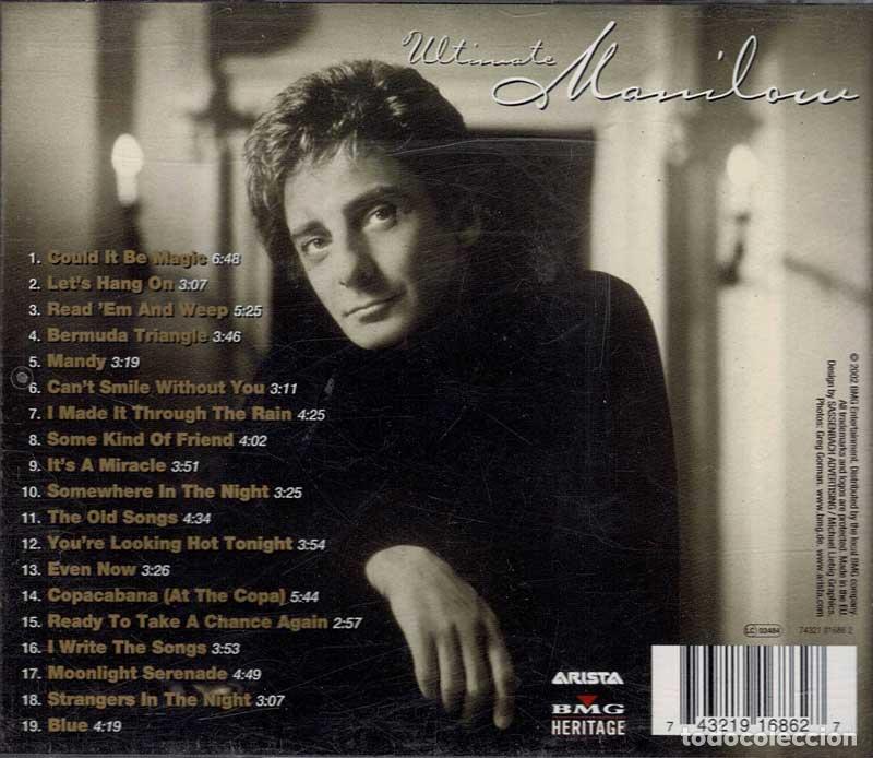 CDs de m&uacute;sica: Barry Manilow - Ultimate Manilow. CD - Foto 2