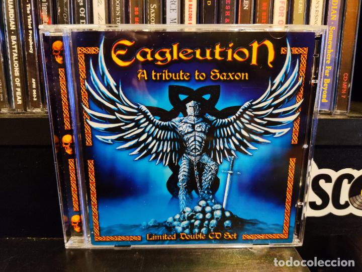 CDs de m&uacute;sica: EAGLEUTION - A TRIBUTE TO SAXON - 2 CDS - Foto 1