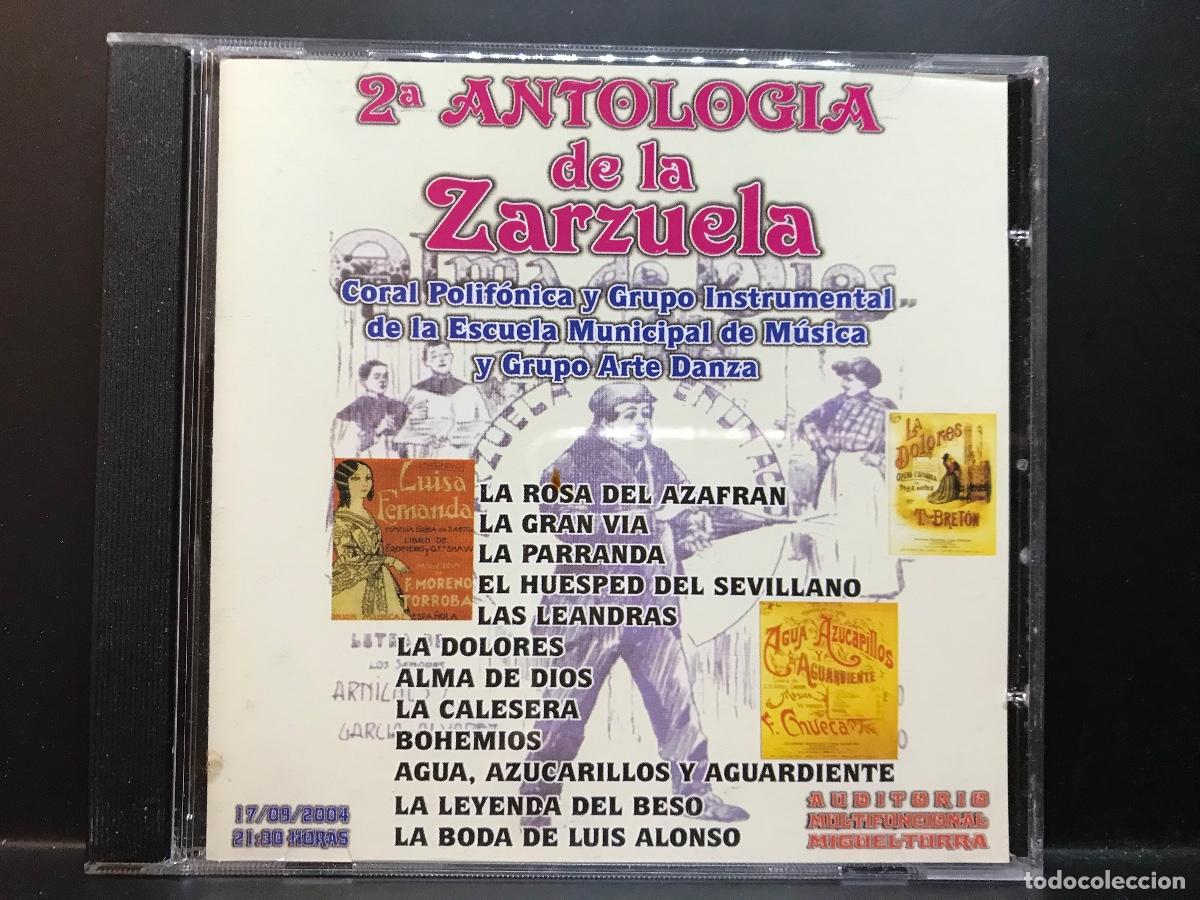 CDs de m&uacute;sica: 2&ordf; Antolog&iacute;a Zarzuela ● Coral y Grupo Instrumental de Miguelturra (Ciudad real) ● [CD] Album