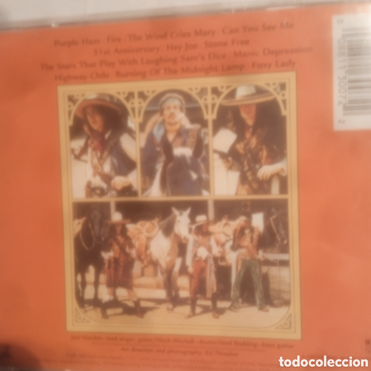 CDs de m&uacute;sica: Jimi Hendrix,Smash hits,2002 - Foto 2