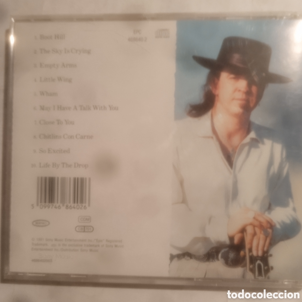 CDs de m&uacute;sica: Steve Ray vaughan,the sky is crying,1991 - Foto 2