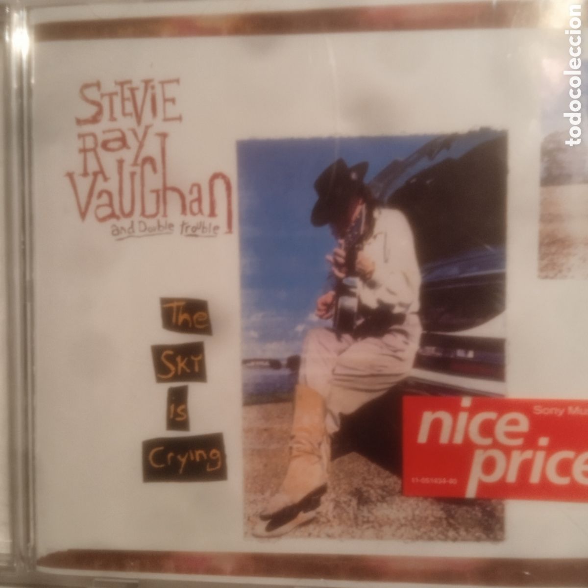 CDs de m&uacute;sica: Steve Ray vaughan,the sky is crying,1991 - Foto 1