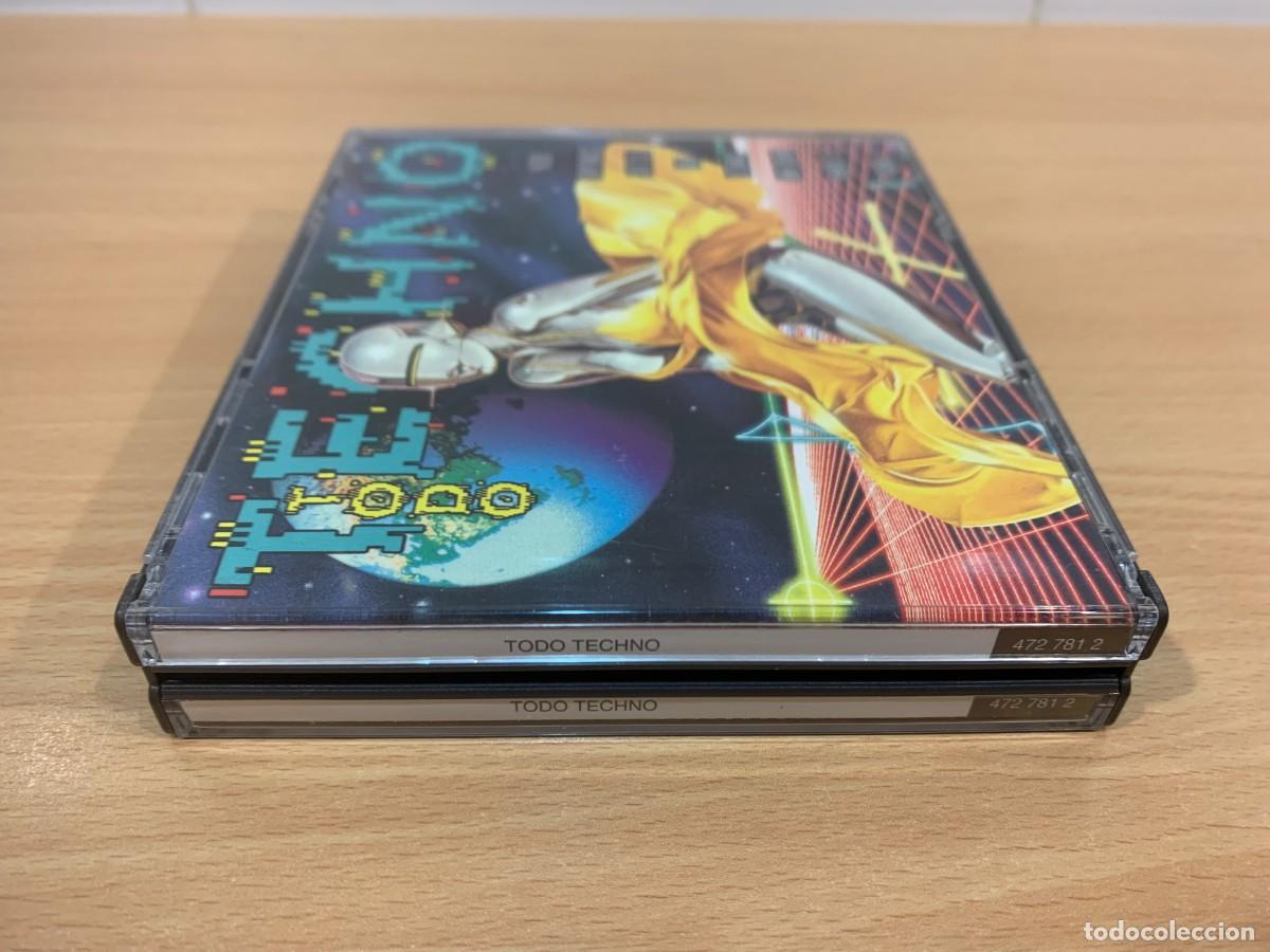 CDs de m&uacute;sica: DOBLE CD TODO TECHNO. CBS SONY, 1992 - Foto 2