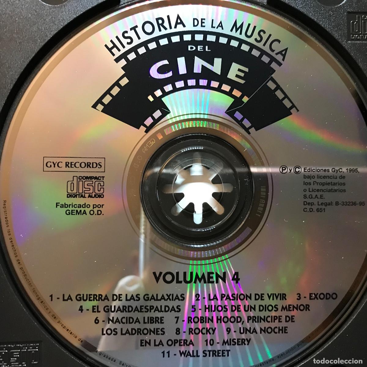 CDs de m&uacute;sica: Various ● Historia De La Musica Del Cine 4 ● [CD] Compilation - Foto 2