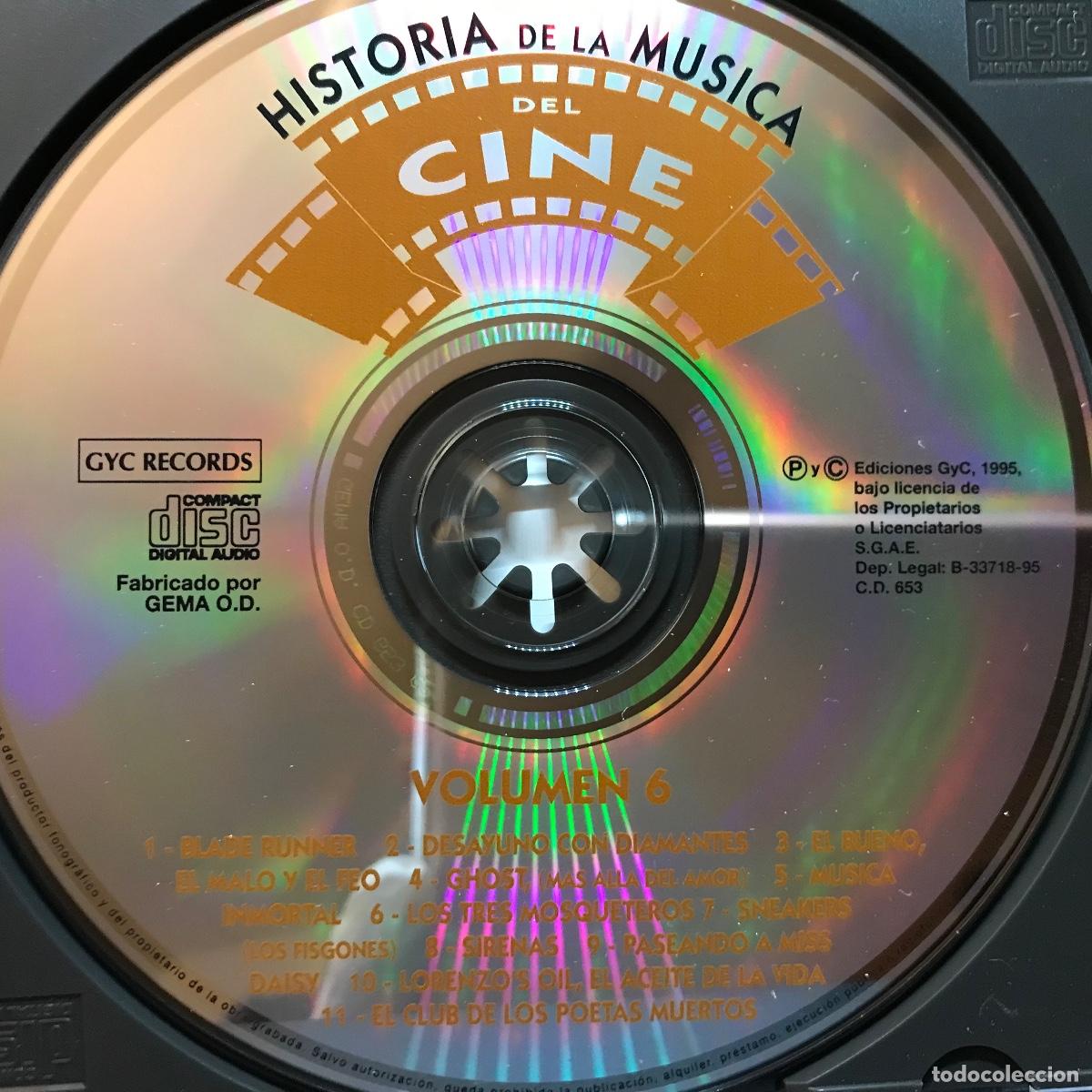 CDs de m&uacute;sica: Various ● Historia De La Musica Del Cine 6 ● [CD] Compilation - Foto 2