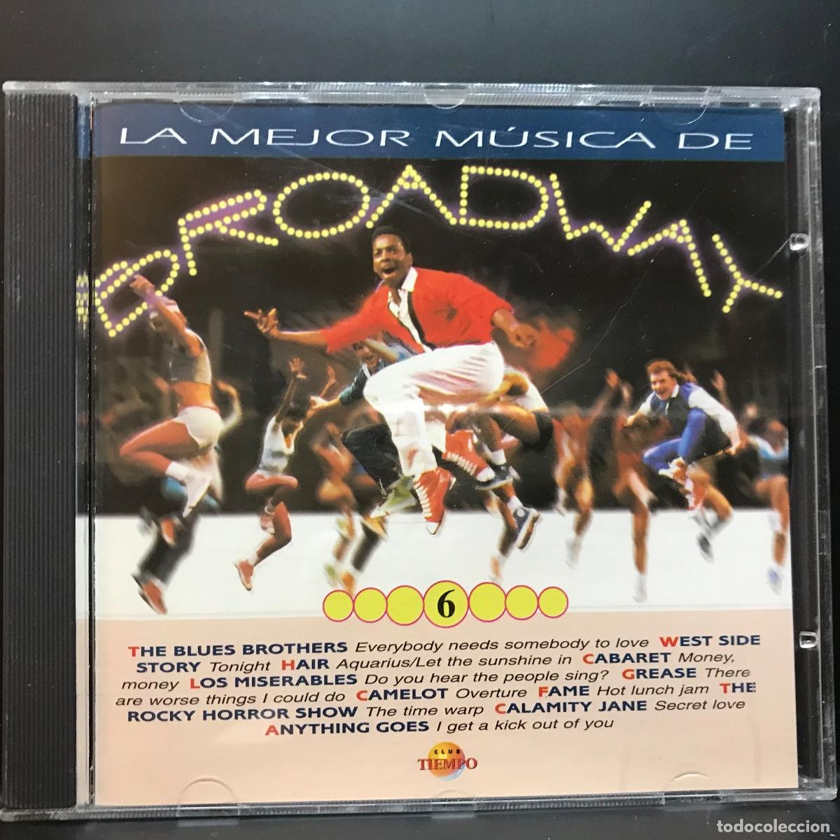 CDs de m&uacute;sica: Various ● La Mejor Musica De Broadway 6 ● [CD] Compilation - Foto 1