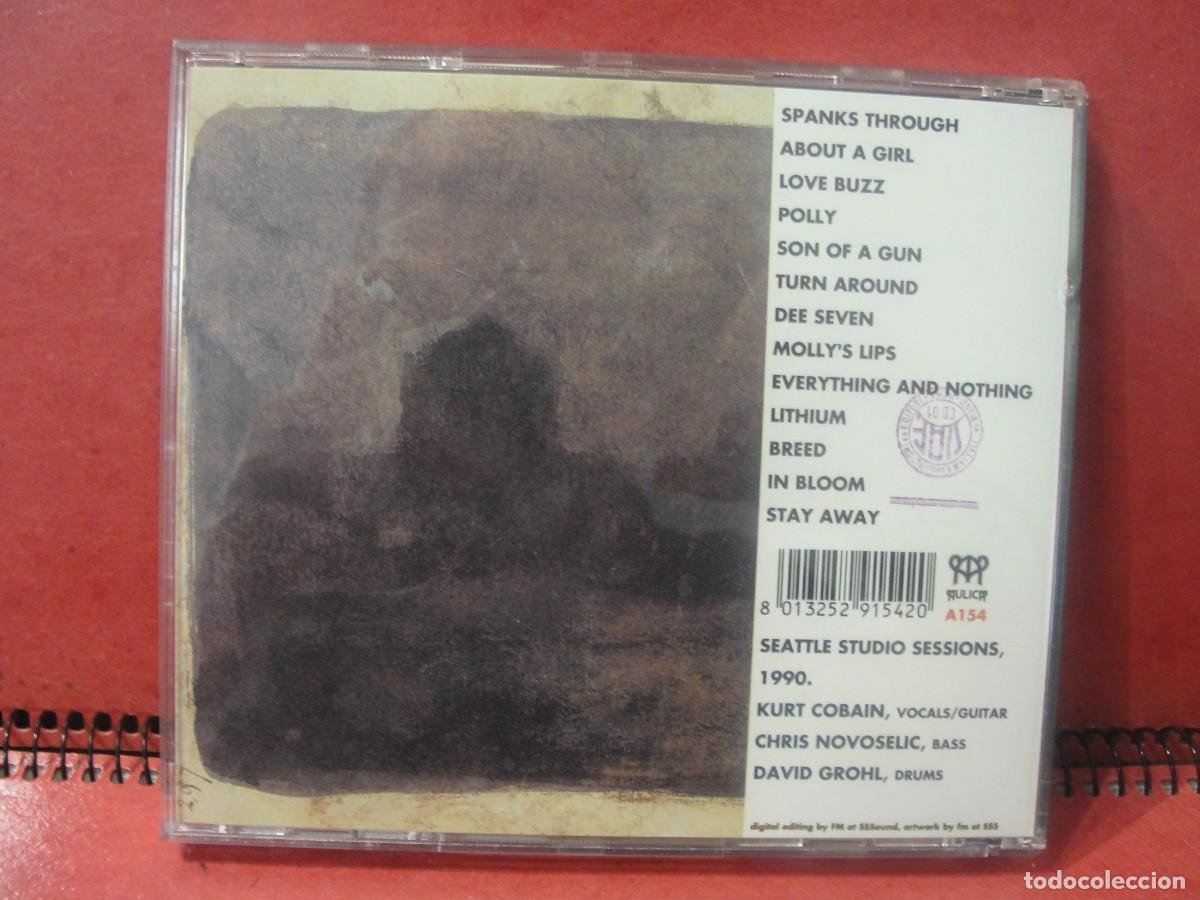 CDs de m&uacute;sica: cd NIRVANA wipeout NUEVO studio sessions 1990 no oficial - Foto 2