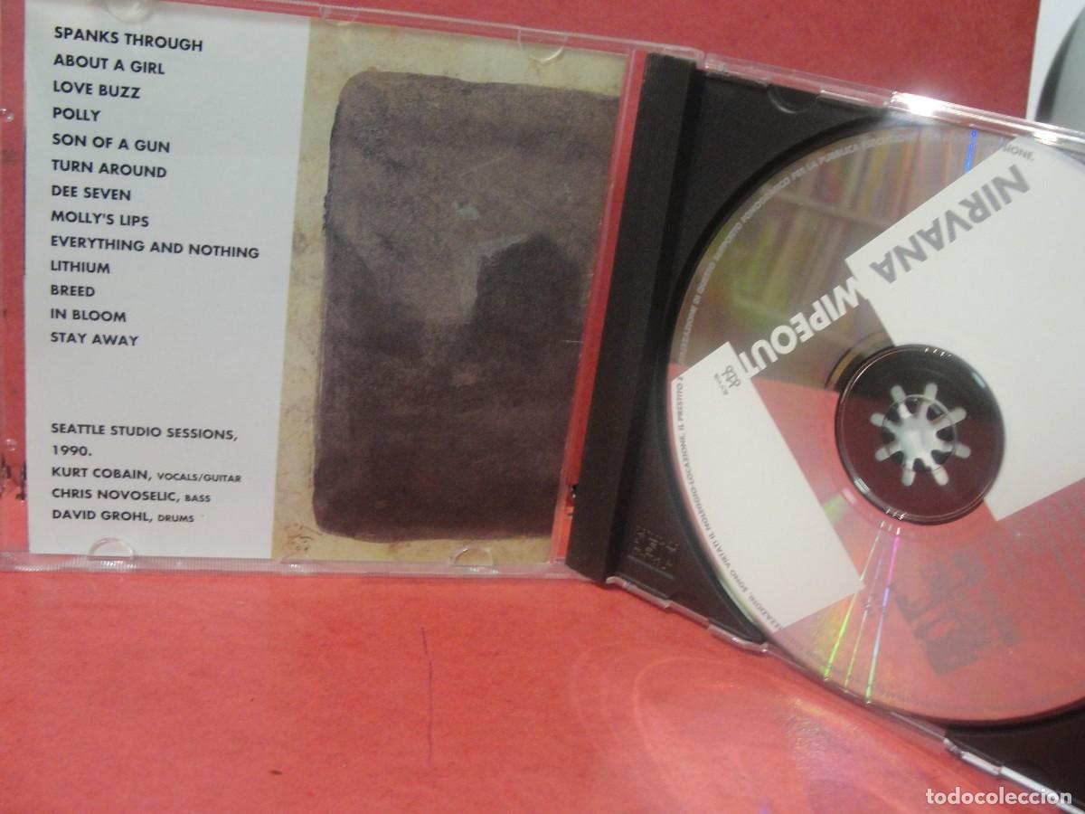 CDs de m&uacute;sica: cd NIRVANA wipeout NUEVO studio sessions 1990 no oficial - Foto 3