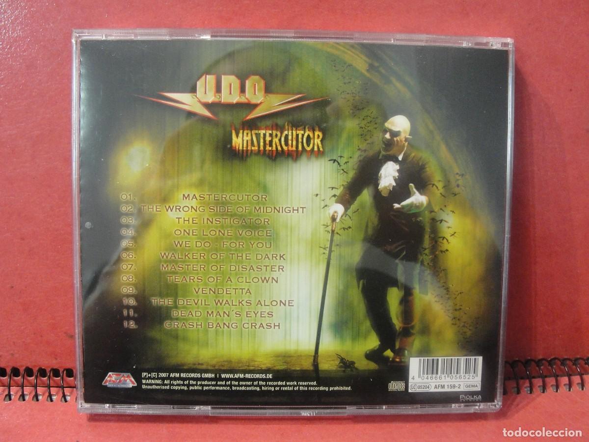 CDs de m&uacute;sica: cd UDO ( accept ) MASTERCUTOR heavy metal NUEVO - Foto 2