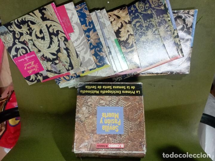 CDs de m&uacute;sica: SEVILLA PASI&Oacute;N Y MUERTE. LA PRIMERA ENCICLOPEDIA MULTIMEDIA DE LA SEMANA SANTA DE SEVILLA. 15 CD.