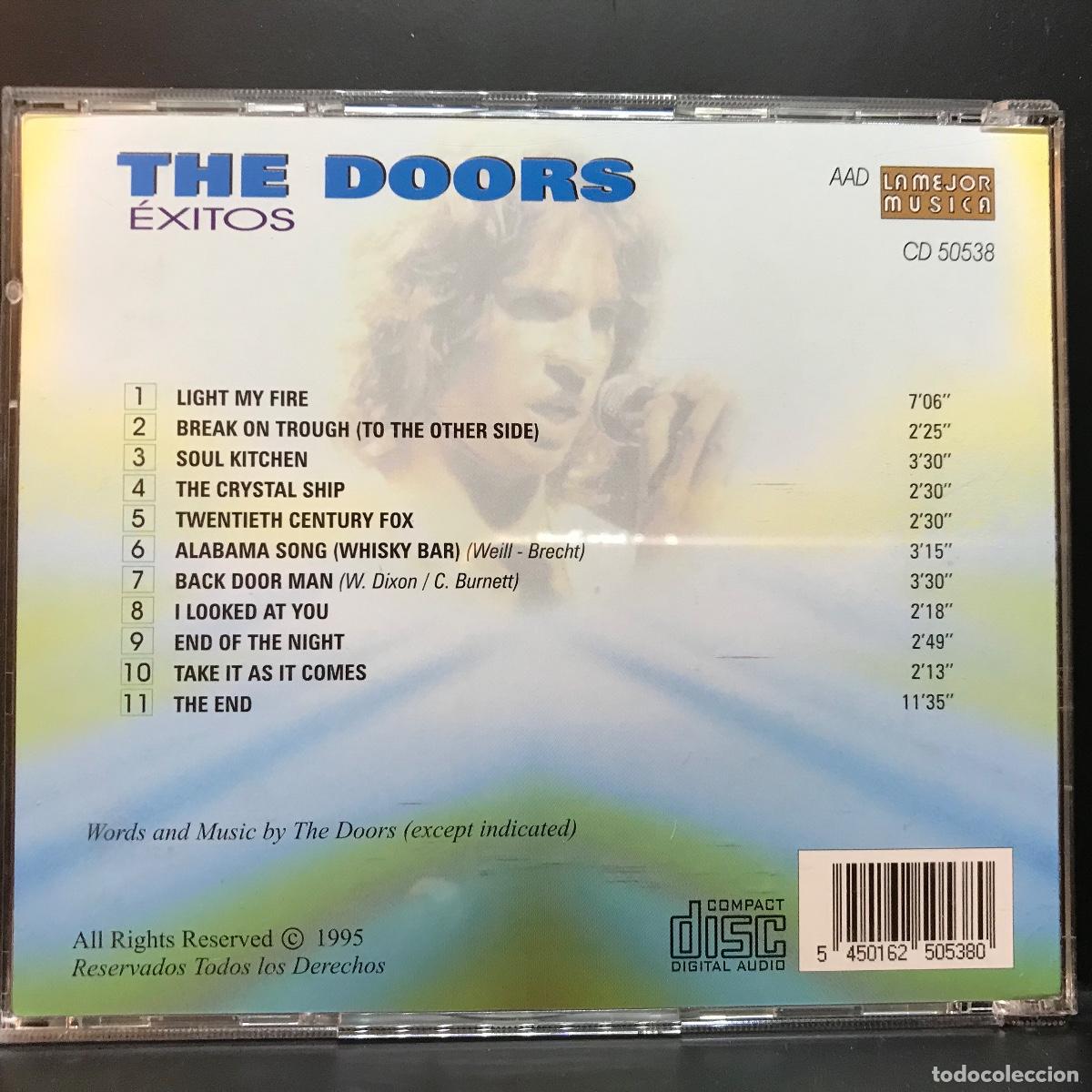 CDs de m&uacute;sica: The Doors ● &Eacute;xitos ●[CD] Compilation, Unofficial Release - Foto 4