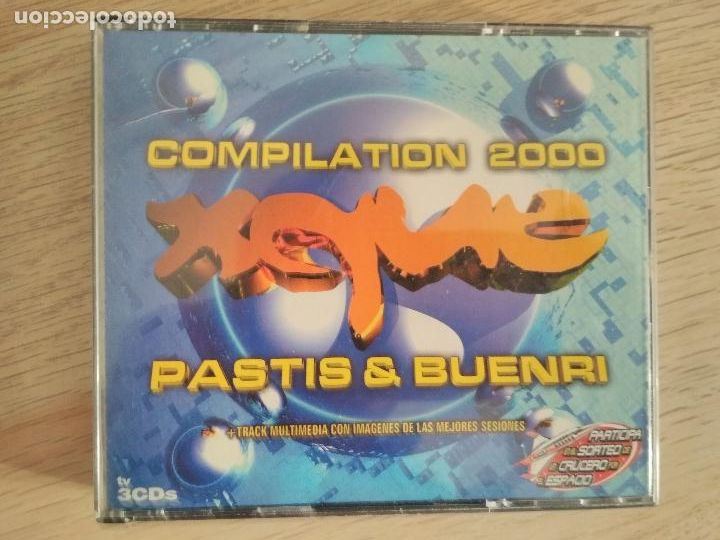 CDs de m&uacute;sica: pastis & buenri, compilation 2000, 3 cds completo - Foto 2