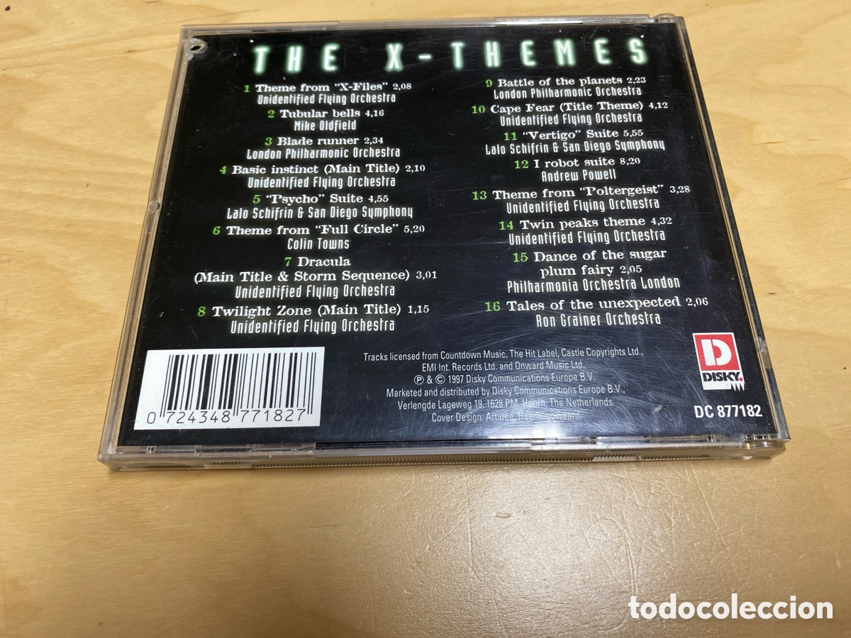CDs de m&uacute;sica: The X - Themes - Foto 2