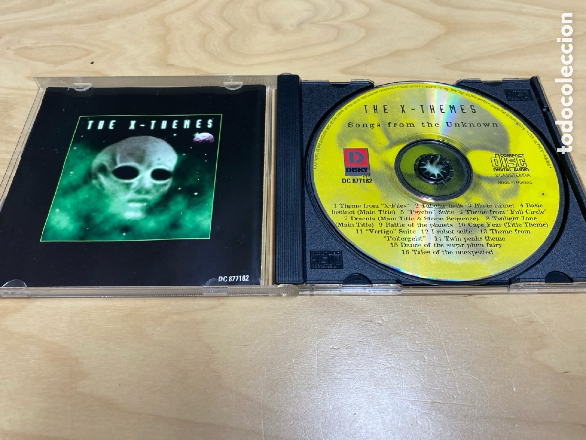 CDs de m&uacute;sica: The X - Themes - Foto 3