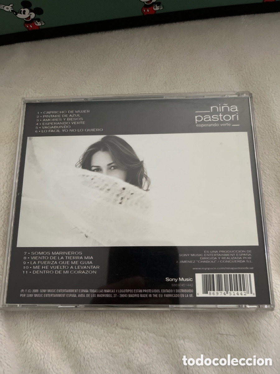 CDs de m&uacute;sica: CD Ni&ntilde;a Pastori, esperando verte. - Foto 2