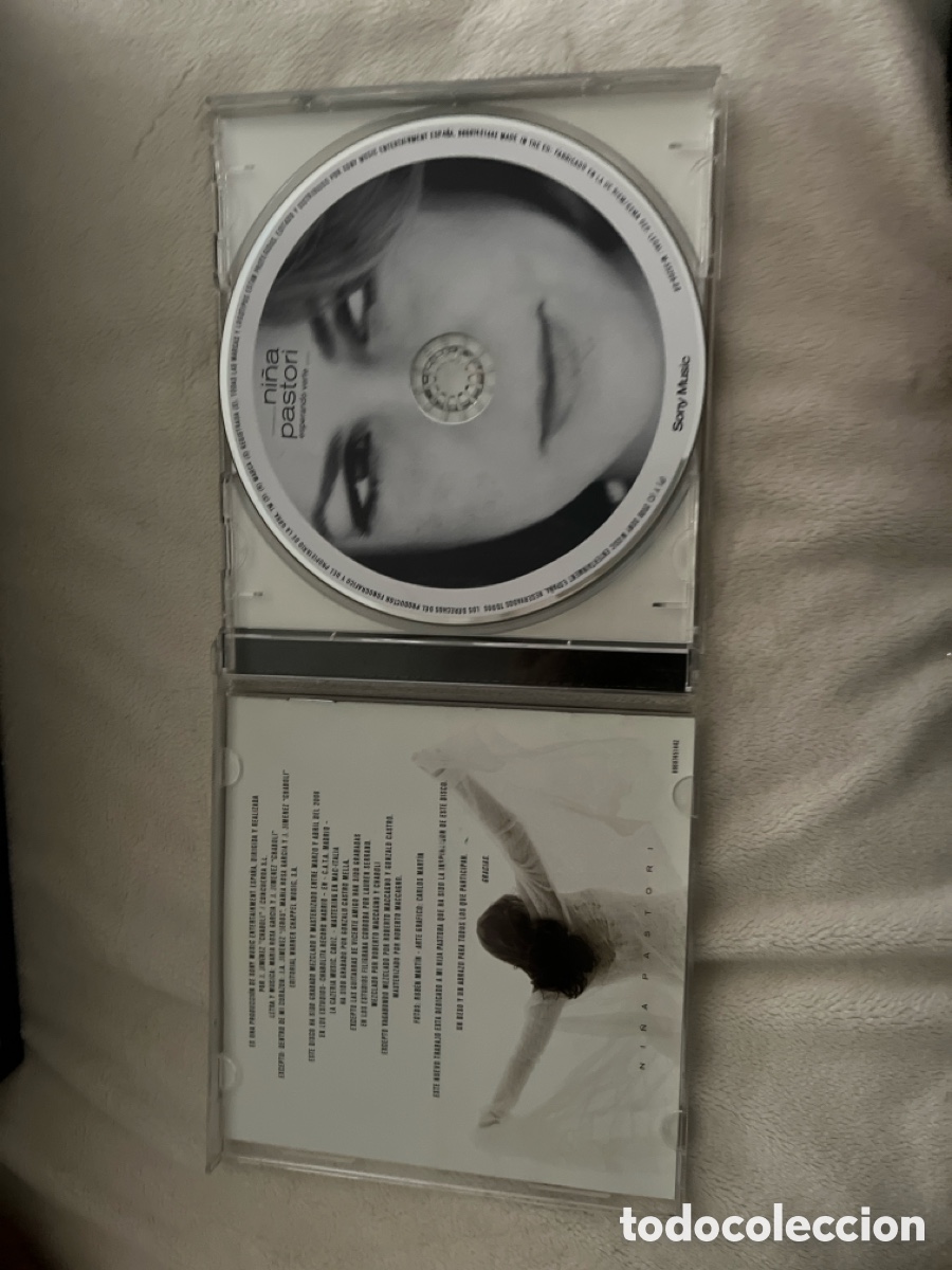 CDs de m&uacute;sica: CD Ni&ntilde;a Pastori, esperando verte. - Foto 3