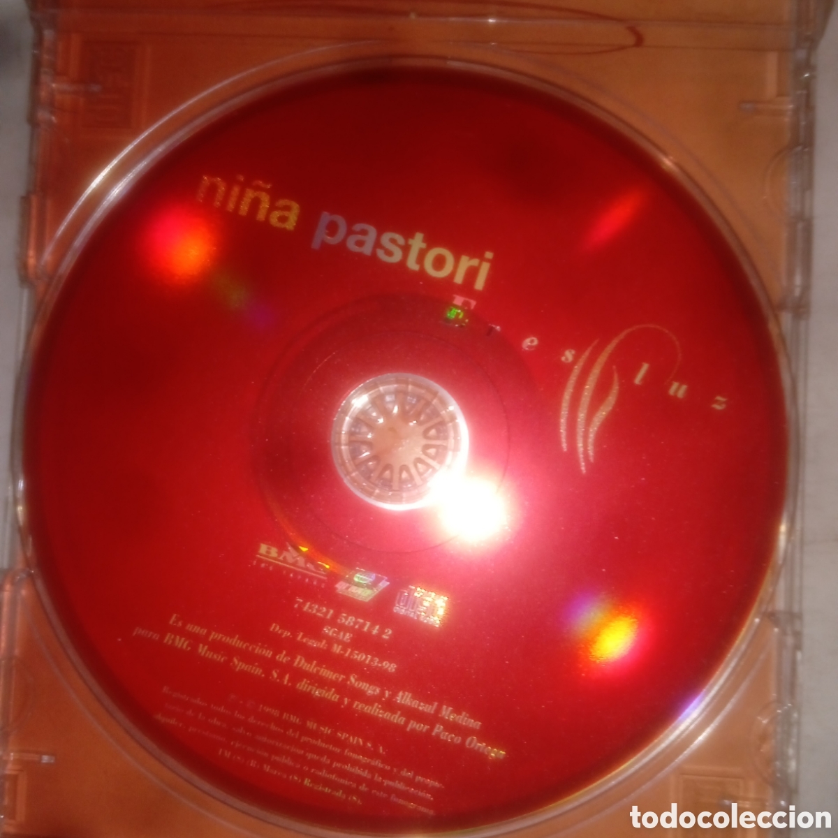 CDs de m&uacute;sica: Ni&ntilde;a Pastori eres luz - Foto 3