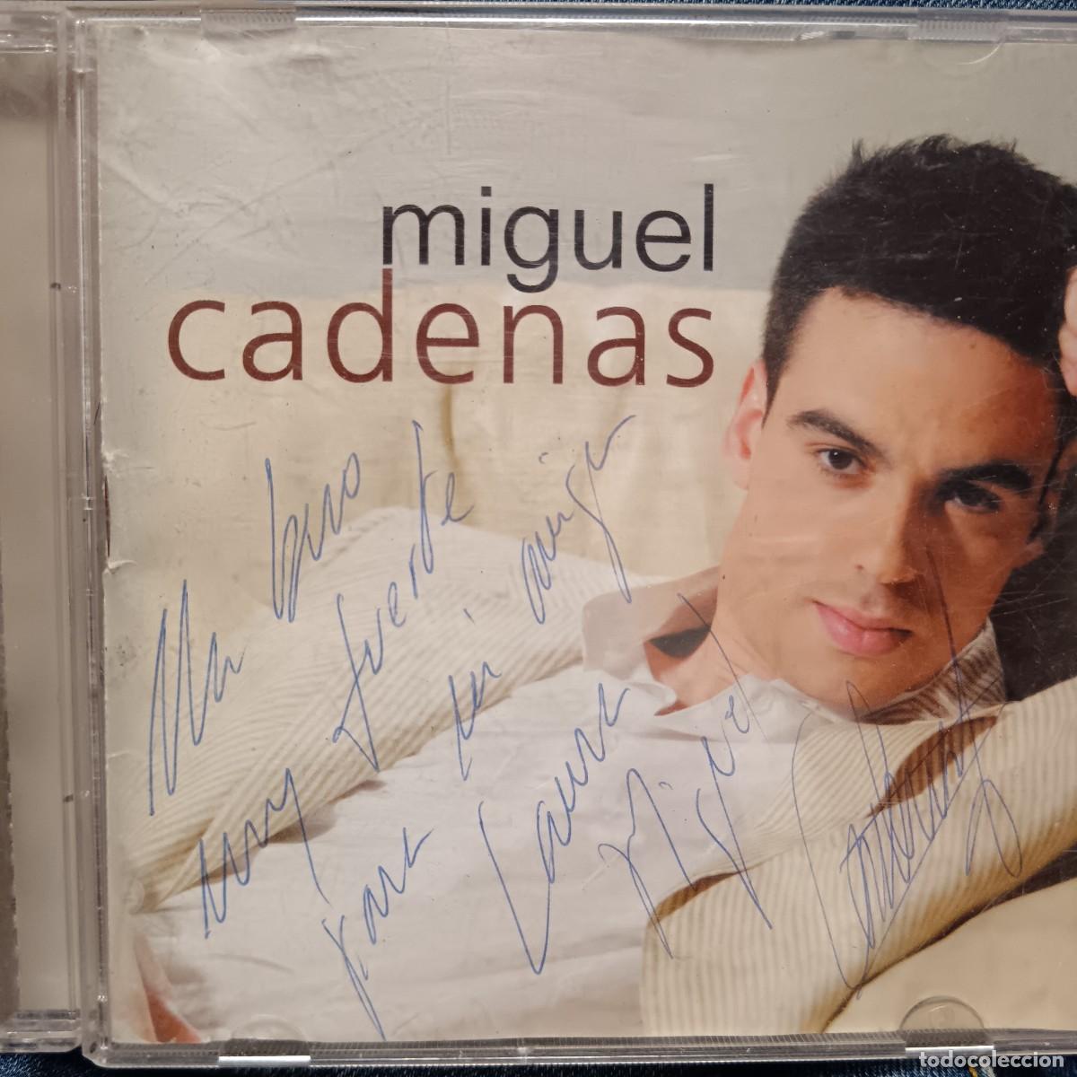 CDs de m&uacute;sica: Miguel Cadenas (cd con dedicatoria firmada) - Foto 1