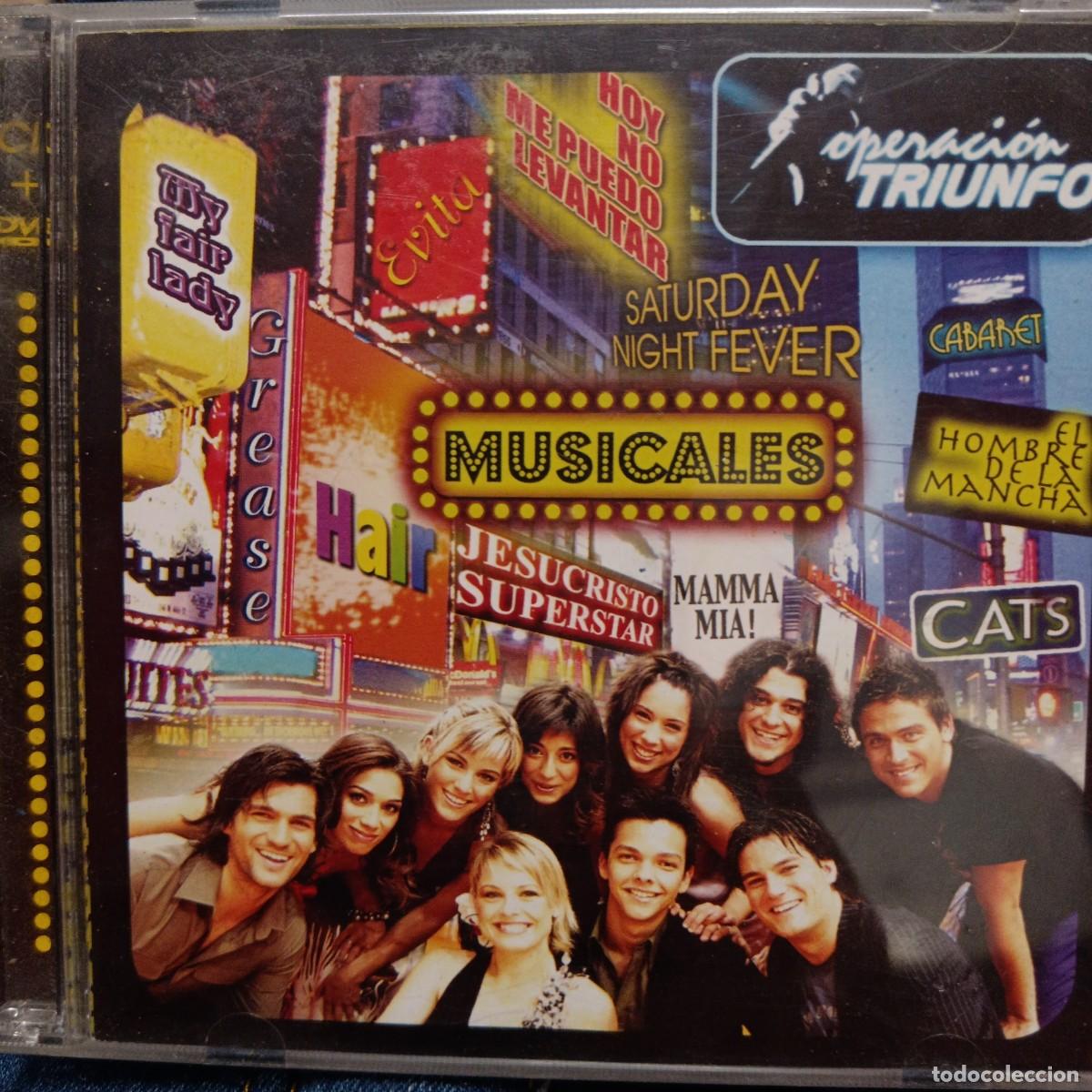 CDs de m&uacute;sica: Operaci&oacute;n Triunfo. Musicales (cd+DVD) - Foto 1