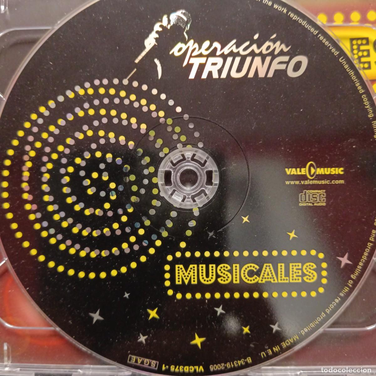 CDs de m&uacute;sica: Operaci&oacute;n Triunfo. Musicales (cd+DVD) - Foto 3