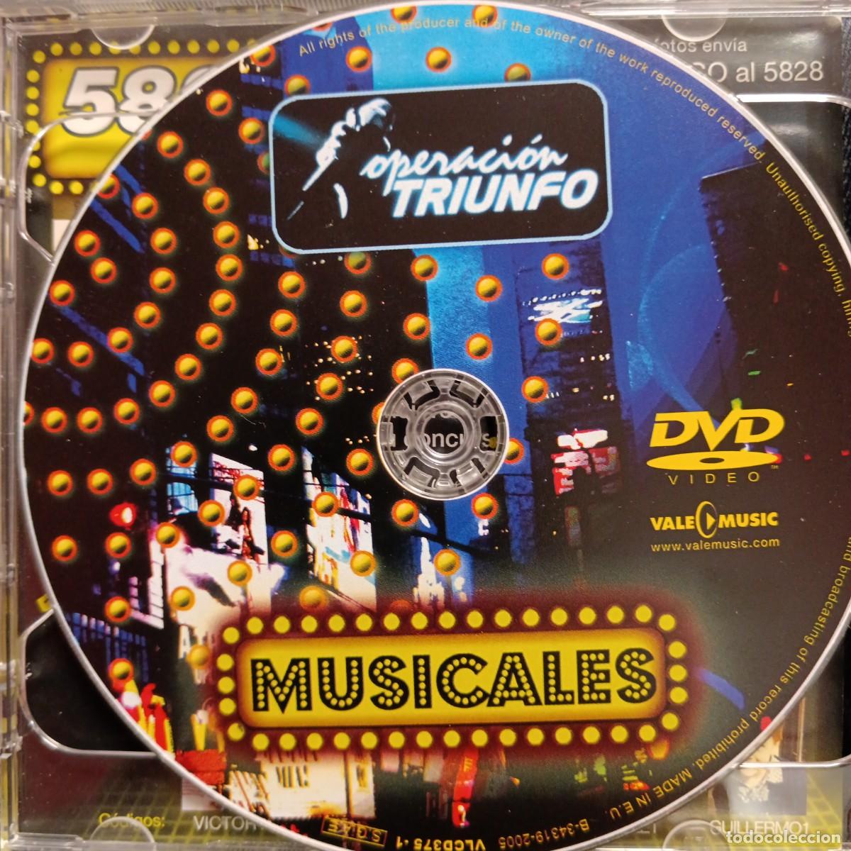 CDs de m&uacute;sica: Operaci&oacute;n Triunfo. Musicales (cd+DVD) - Foto 4